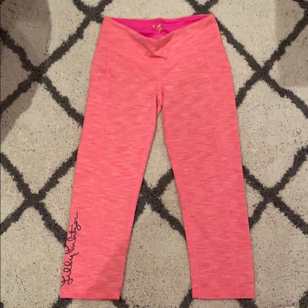 Pink Lilly Pulitzer Leggings